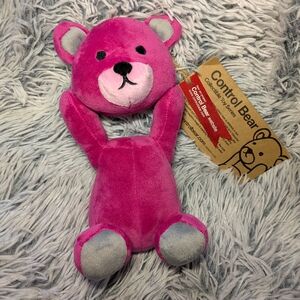 Control Bear Pink Stuffed Animal